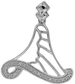 Silver Diamond Pendant (SDP - 009)