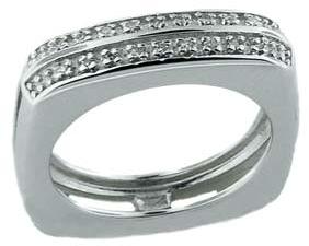 Silver Diamond Rings (SDR - 004)