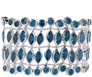 Silver Gemstone Bracelets - Sgb   001