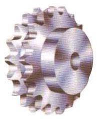 Polished Alloy Steel Roller Chain Sprockets, for Vehicle Use, Size : 15-20inch