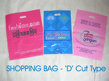 Die Cut Handle Bags - Db 09