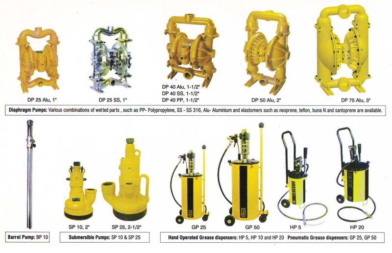 Pneumatic Submersible Pumps