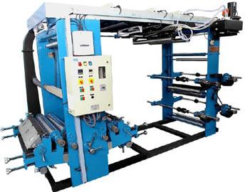 Plastic bags printing machine