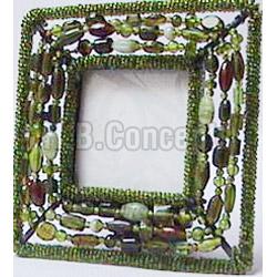 Beaded Picture Frame Pfz-0219