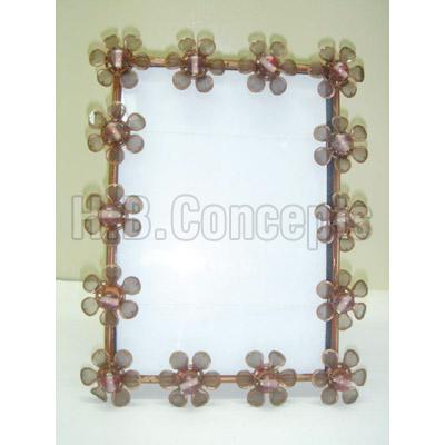 Beaded Picture Frame Pfz-0227