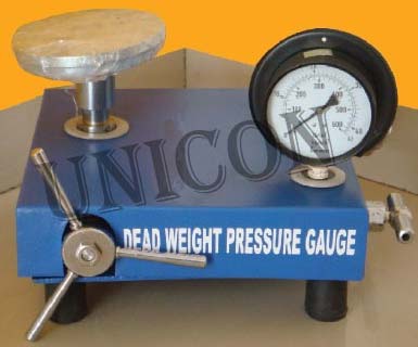 Dead Weight Pressure Gauge Tester