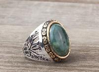 Silver Gemstone Rings