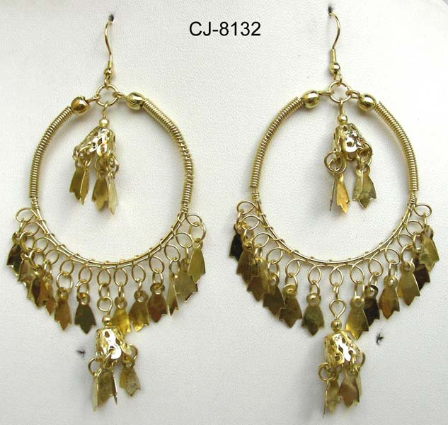 Brass Earring (CJ-8132)