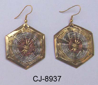 Brass Earring (CJ-8937)