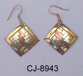 Brass Earring (CJ-8943)