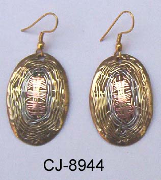 Brass Earring (CJ-8944)