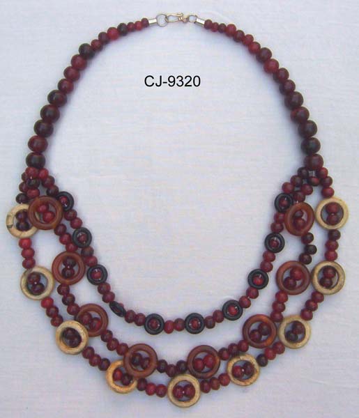 Horn Necklace (CJ-9320), Style : Funky