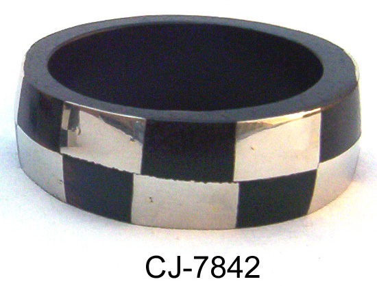 Wooden Bangle Antique (CJ-7842)