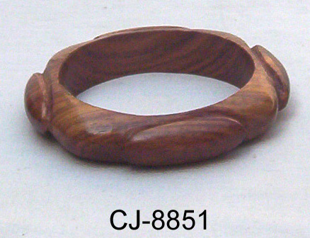 Wooden Bangle Antique (CJ-8851)