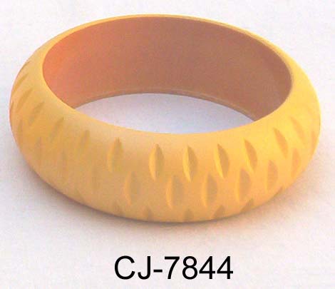 Wooden Bangle Coloured (CJ-7844)