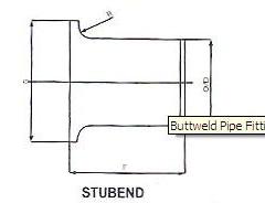  Using premium materials alloys Buttweld Stub Ends