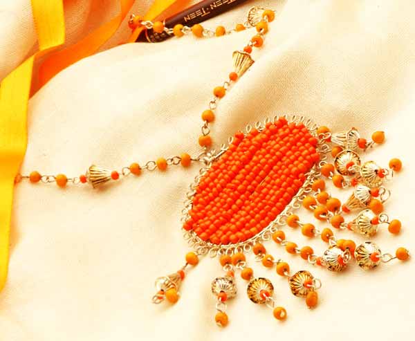 Fashion Pendants(orange) Fp-20