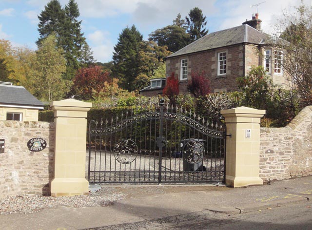 Granite Gate Post