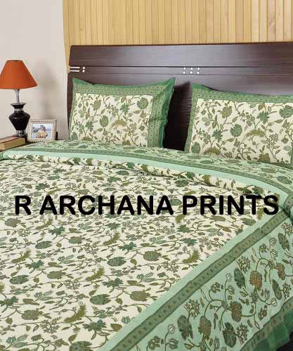 printed bed sheet