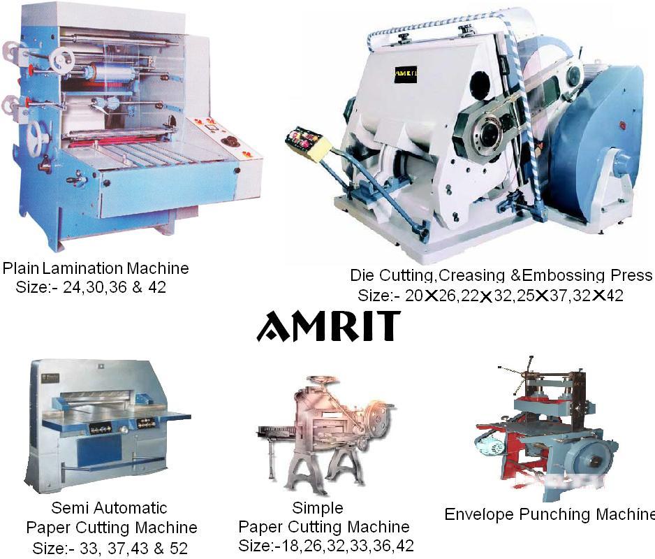 Lamination & Die Punching & Paper Cutting Machines