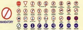 Metal Mandatory Road Signs, Feature : Corrosion Proof, Crack Proof, Light Weight
