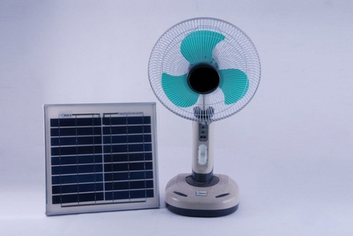Solar AC DC Fan