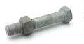 Metal Polished HDG Bolts, for Industrial, Color : Metallic