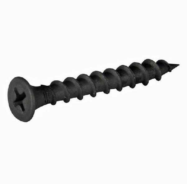 STURDFIX Carbon Steel Drywall Screw 6*16, Color : Black