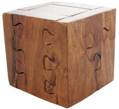 Wooden 3d Jigsaw Puzzle Cube