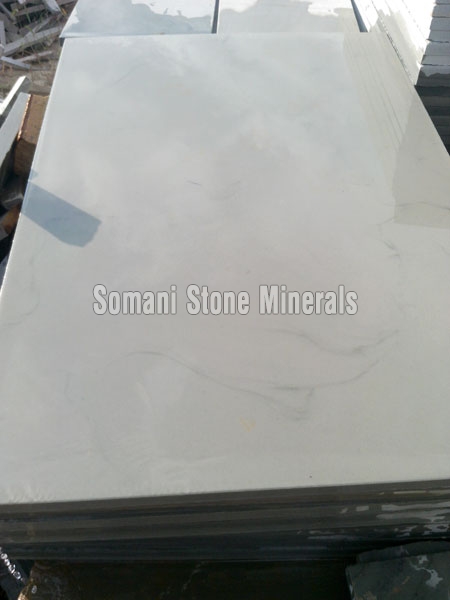 Polished Kandla Gray Slab, for Flooring, Roofing, Wall, Size : 120x120cm, 130x130cm, 140x140cm