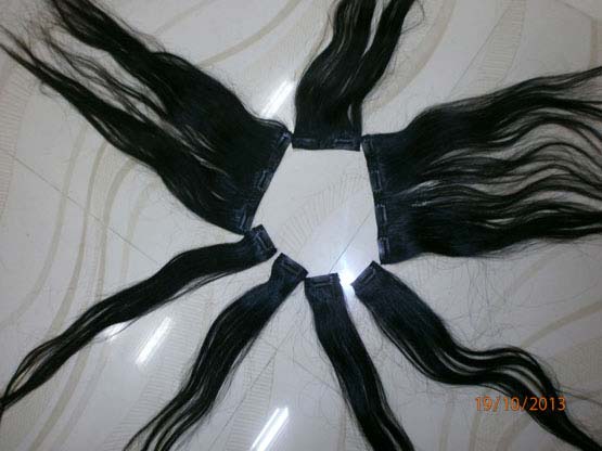 Clip-in Hair human hair extensions