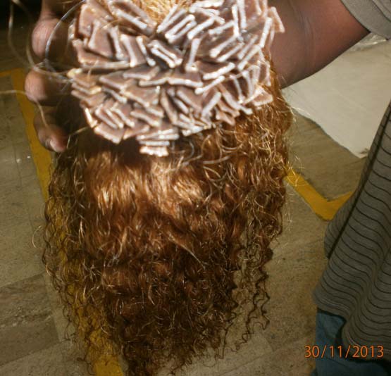 Prebonded Keratin natural human hair extensions