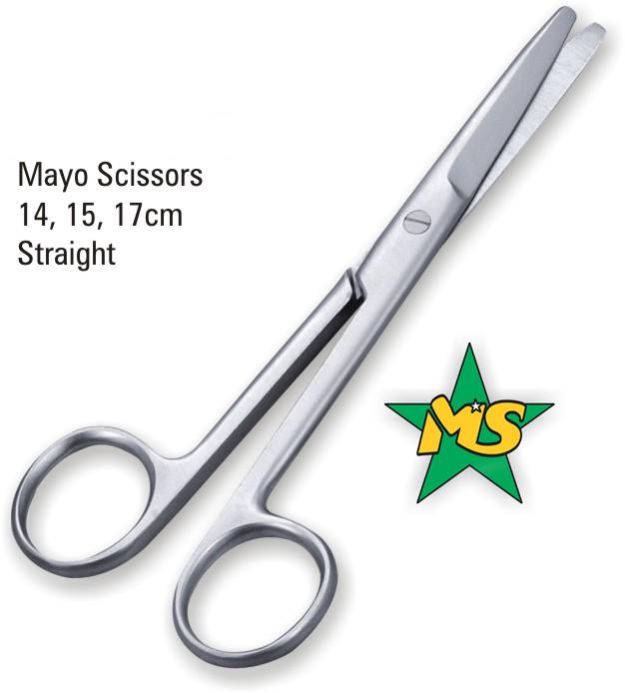 Mayo Scissors Straight