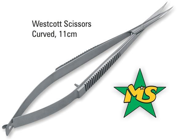 Westcott Scissors Curved 11cm