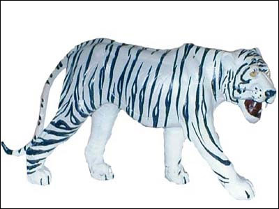 Leather White Tiger