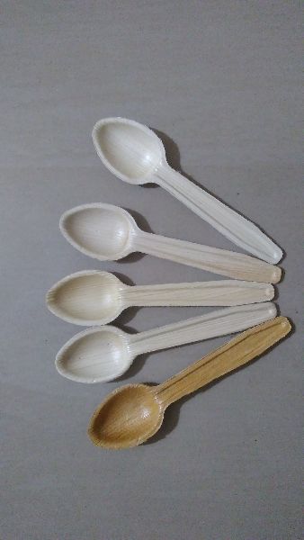 Areca palm leaf spoons