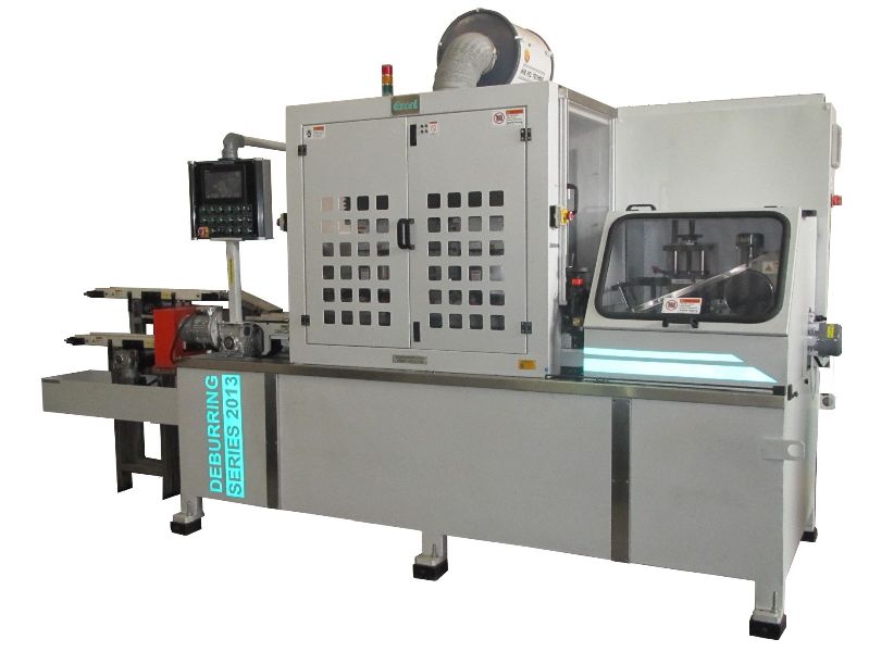 FOUR STATION BELT POLISHING MACHINE