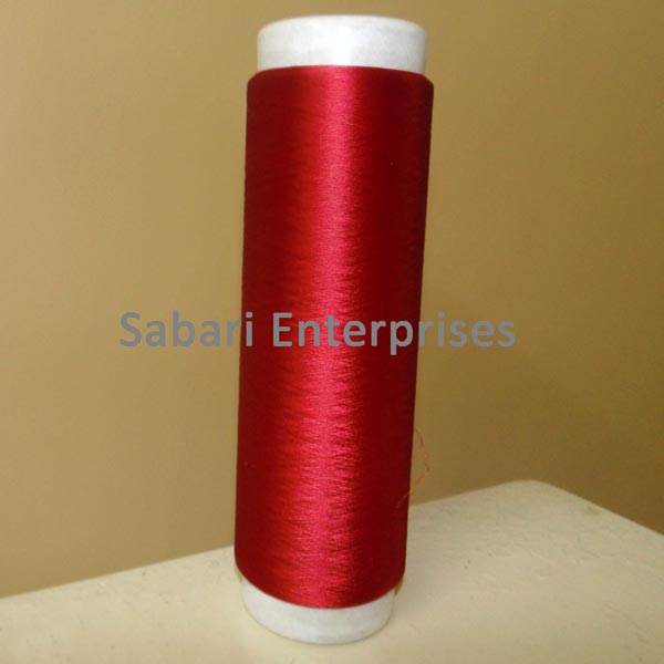 SABARI ENTERPRISES Polyester 50/600 BRT Dyed Yarn, for Textile Industry, Weaving, Grade : FIRST