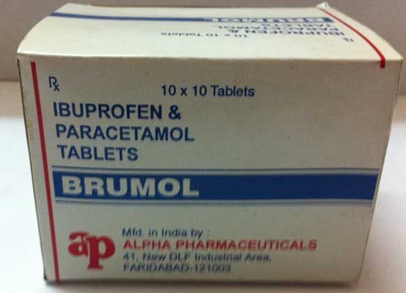 Ibuprofen Paracetamol Tablets