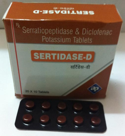 Serratiopeptidase Diclofenac Potassium