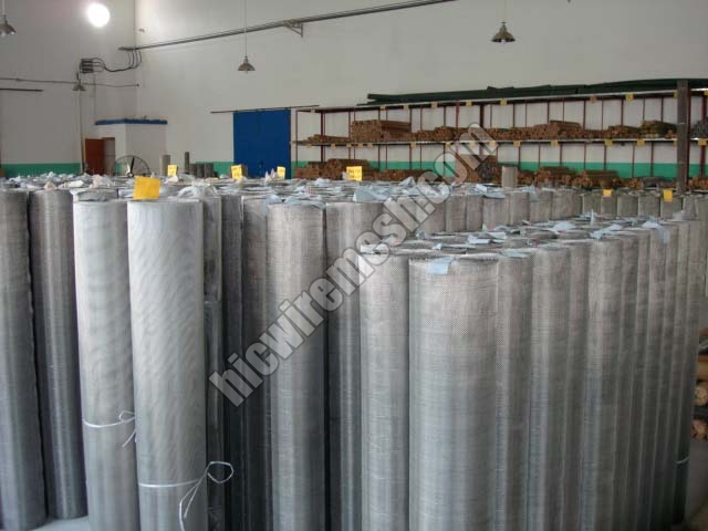 Metal Stainless Steel Wire Mesh, for Industrial, Color : Metallic