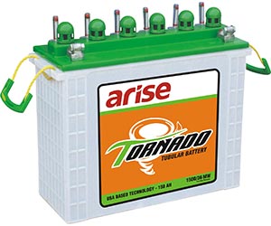 Tornado Tubular Batteries, for Industrial Use, Home Use