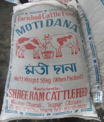 Common cattle feed, Packaging Type : PP Bags