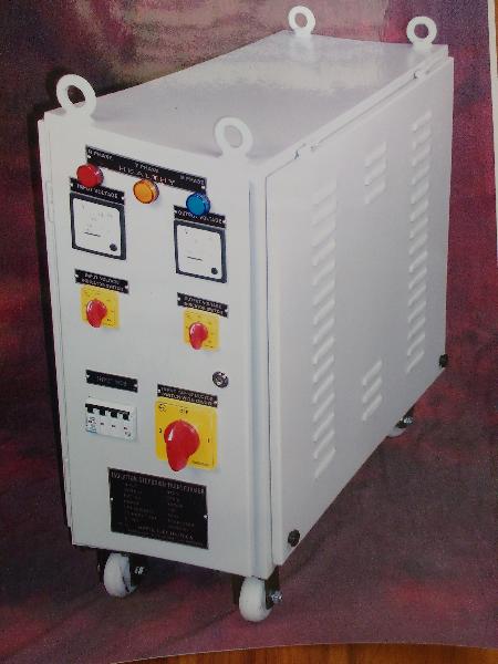 Coated 50 TO 60Hz Copper Electric Ultra Isolation Transformer, Mounting Type : MOVING WHEEL