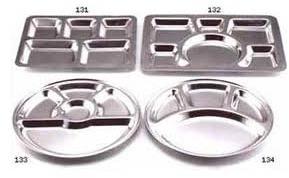 Stainless Steel Mess Tray, for Serving, Feature : Good Quality, Great Strength
