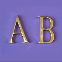 Brass Letters