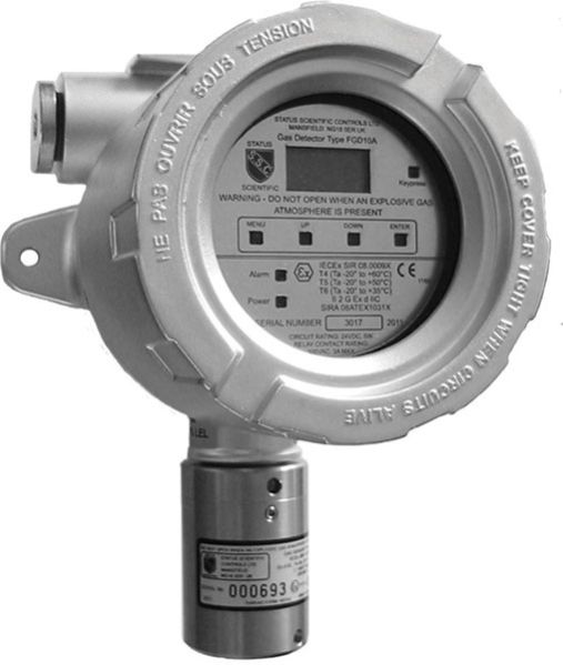 Explosion Proof Gas Detector Fgd10a by Status Scientific Controls Ltd