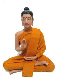 Buddha Fiber Statue, for Home, Shop, Style : Classy