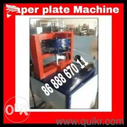 Paper Plate Machine