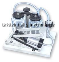 Suction Apparatus Foot Operated